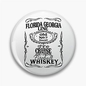 Design Premium Logo Music Florida Georgia Line - cakil Edition musik country Amerika Pin