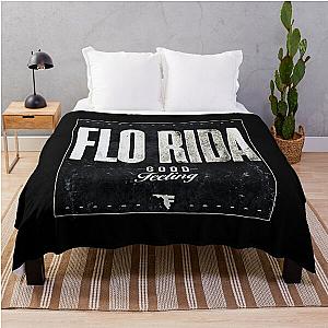 flo rida T-Shirt Throw Blanket