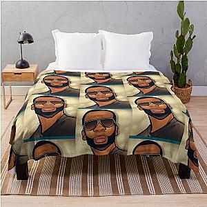 Cool Flo Rida Throw Blanket