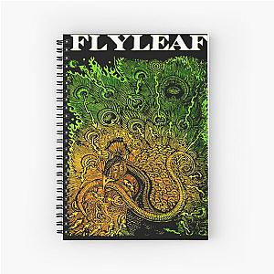 golden peacock snake Flyleaf Spiral Notebook