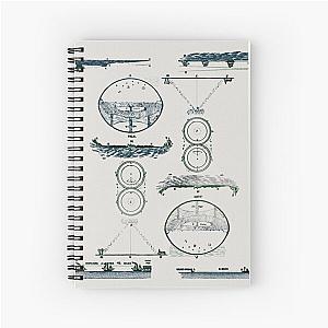 Flattening the Earth Flyleaf Spiral Notebook