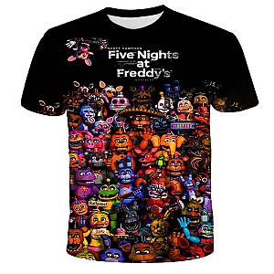 FNAF  T-Shirts 3D Printed