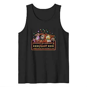 Five Nights at Freddy's Tank Tops - Freddy FazBEAR'S Pizza Edition