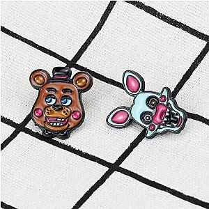 FNAF Game Characters Metal Enamel Pin