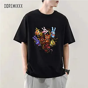 FNAF Game Characters Five Nights At Freddy's Graphic T-shirts