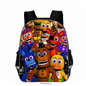 FNAF Five Nights At Freddy's Freddy Chica Foxy Backpack