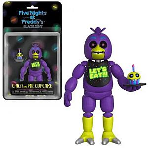 FNAF Purple Chica 14cm Five Nights At Freddy's Action Figures Toy