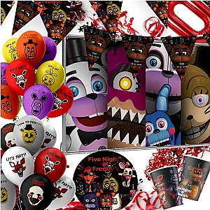 FNAF Game Theme Birthday Party Supplies