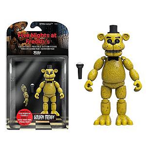 FNAF Golden Freddy 14cm Bear Five Nights At Freddy's Action Figures Toy