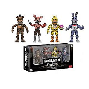FNAF Five Nights At Freddy's 4pcs 5.5cm Cartoon Action Figure Toy Set