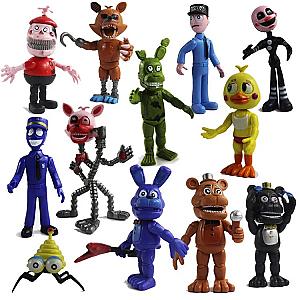 FNAF Five Nights At Freddy's 12pcs Animals Cartoon Action Figure Toy Set