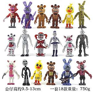 FNAF Five Nights At Freddy's 18pcs Animals Cartoon Action Figure Toy Set