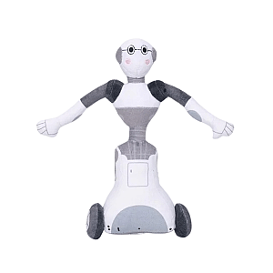 20cm Grey Robot Security Breach Ruin Toys Animal Plush