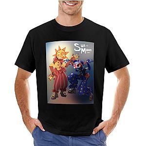 FNAF Sun And Moon Circus Aesthetic Clothing Men T-shirt