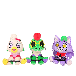 25cm 3pcs Sitting FNAF Stuffed Animal Plush