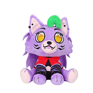 25cm Purple Roxanne Wolf Sitting FNAF Stuffed Animal Plush