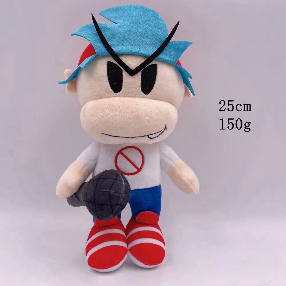 25cm Boyfriend FNF Stuffed Toy | FNF Plush Shop - Official FNF Plush Store