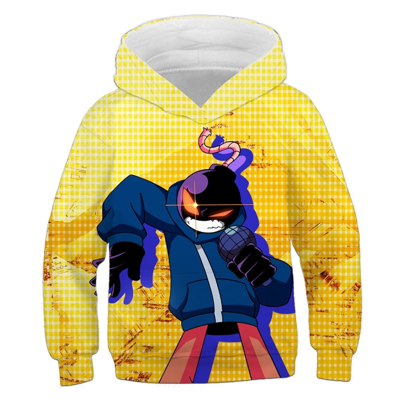 Friday Night Funkin 3D Print Pullover Sweatshirt | FNF Plush Shop ...