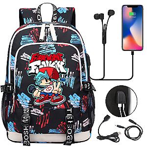 Hot Friday Night Funkin School Bags with USB Charging