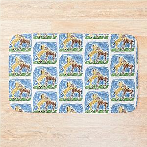Frolicking Foal Bath Mat
