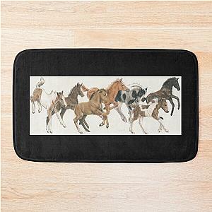 Frolicking Foal Wrap Bath Mat