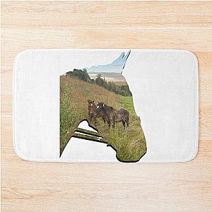 Two beautiful foal Bath Mat