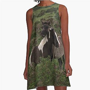Wild Dartmoor Foal A line Dress