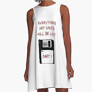Foals Everything Not Saved A-Line Dress