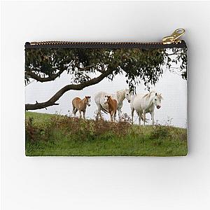 Mares and Foals Zipper Pouch