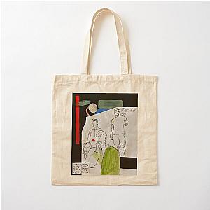 FOALS band illustration Cotton Tote Bag