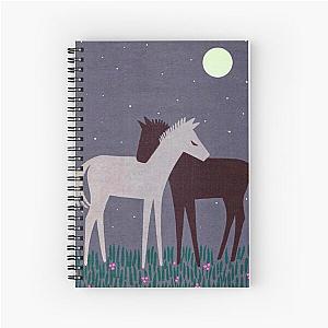 Vintage Foal Spiral Notebook