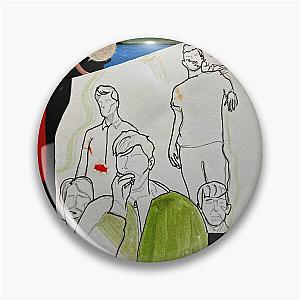 FOALS Band Illustration Pin