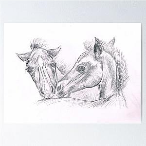 Foals Sketch Poster