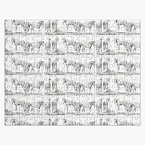 Six Foal Jigsaw Puzzle