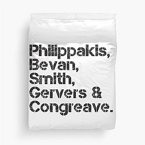 Foals Line-up Duvet Cover