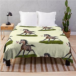 Is it dangerous a foals tale throw blanket
