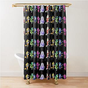 Rainbow Unicorn Shower Curtain