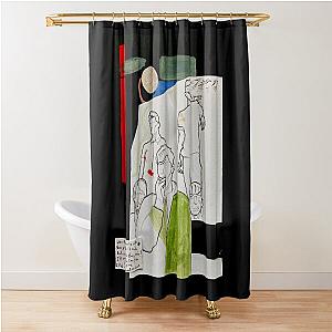 FOALS band illustration Classic Shower Curtain