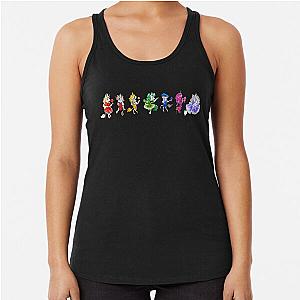 Rainbow Unicorn Foals Racerback Tank Top
