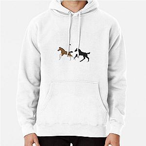 Foals playing a Pullover Hoodie