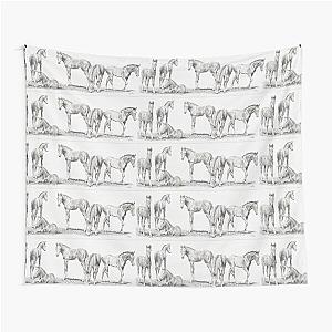 Six Foal Tapestry