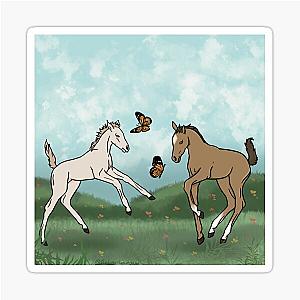 Frolicking Foal Sticker
