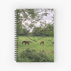 Foraging Foals Spiral Notebook