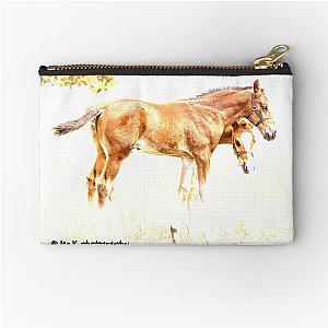 Best friend foals Zipper Pouch