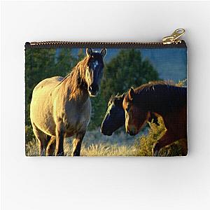 Protecting The Foals  Zipper Pouch