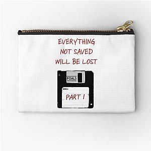 Foals Everything not saved Zipper Pouch