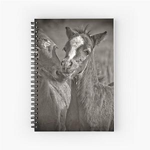 Two foals Spiral Notebook