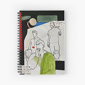 FOALS band illustration Classic Spiral Notebook