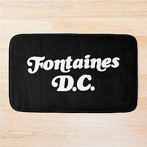 Fontaines DC Merch Fontaines Logo Bath Mat