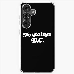 Fontaines DC Merch Fontaines Logo Samsung Galaxy Case